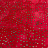 Red Dots Batik Fabric 100% Cotton Fabric WOF 110cm- 112cm